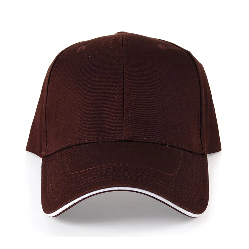 Gorra de algodón de 6 paneles